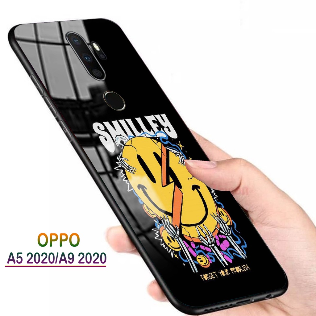 Softcase Kaca OPPO A5 2020 A9 2020 - Case Handphone A5 2020 A9 2020 [T99].