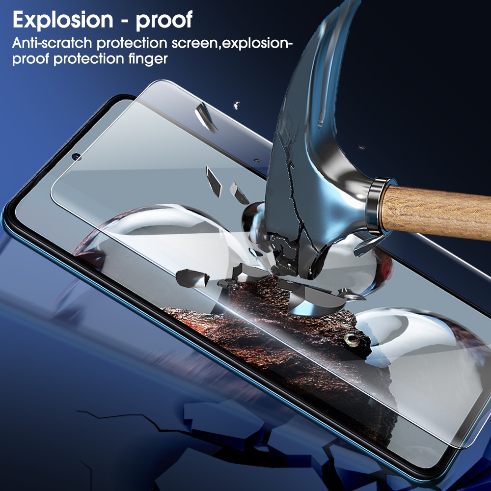 Full Coverage Anti-Saratch Tempered Glass Film, Pelindung Layar Anti Silau Kekerasan 9H, Kompatibel Dengan Xiaomi 12T 12T Pro