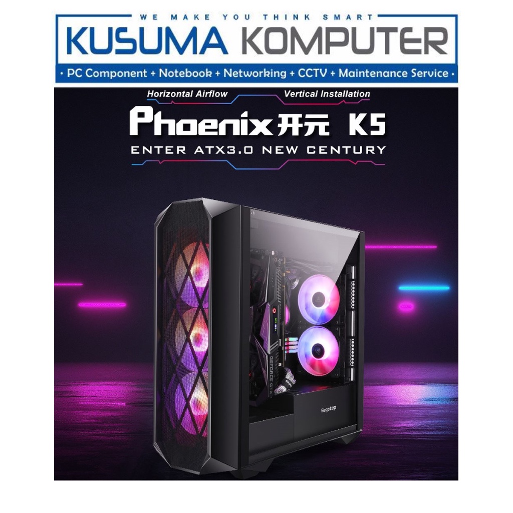 Segotep Phoenix K5 Casing PC Gaming