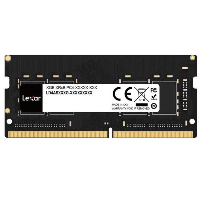 PROMO Memory RAM LEXAR DDR4 8GB PC3200 SODIMM - RAM Notebook DDR4 8GB