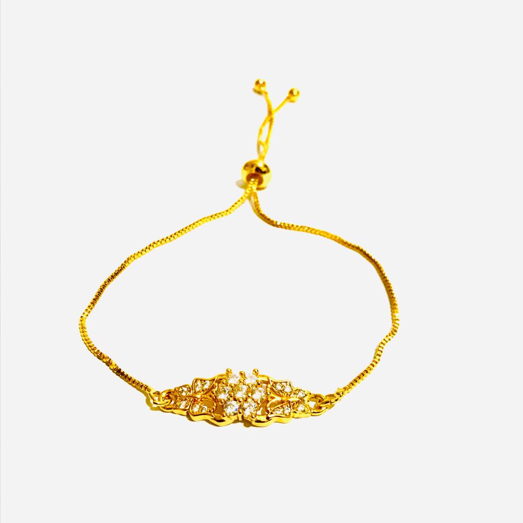 Gelang Serut Xuping Warna 24K Wanita Lapis Emas Anti Karat GSX202-10-SDR