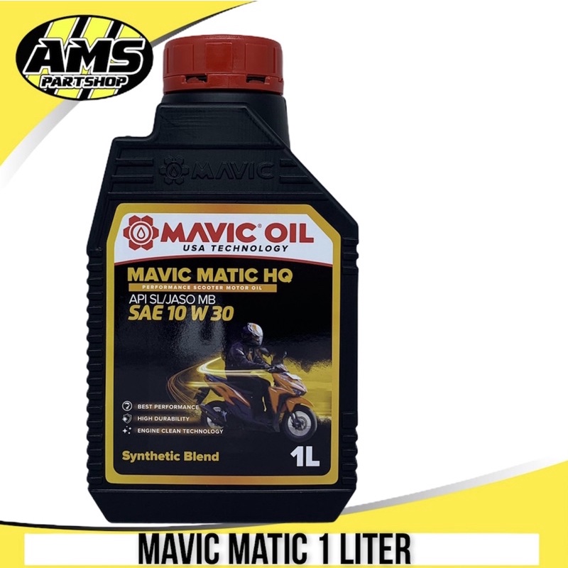 OLI MAVIC MATIC / MATIK 1 L / NMAX / X MAX / AEROX / LEXY / SPIN / SKYWAVE / HONDA /YAMAHA / SUZUKI