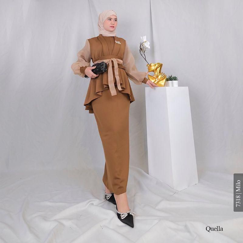quella set/quella set mk / quella pearl / quella set misskami / dress mk / misskami / misskamihijab