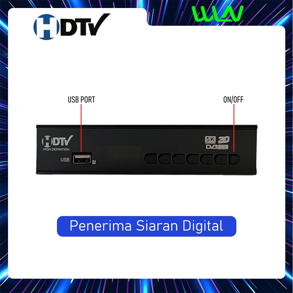 Stb DVB-T2 / Set Top Box TV Digital 1080P / set top box tv tabung / set top box HD DVB-T2