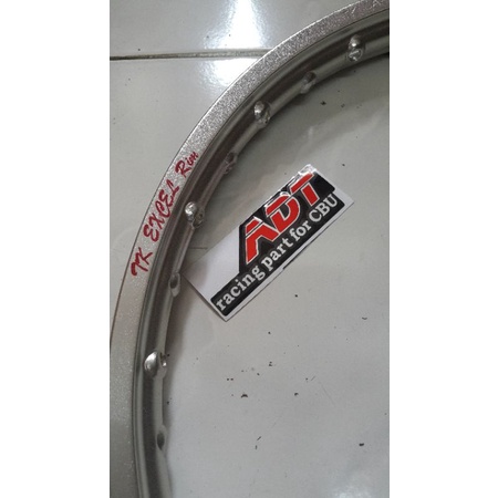 velg tk excel kulit jeruk silver 120 ring 17 langka