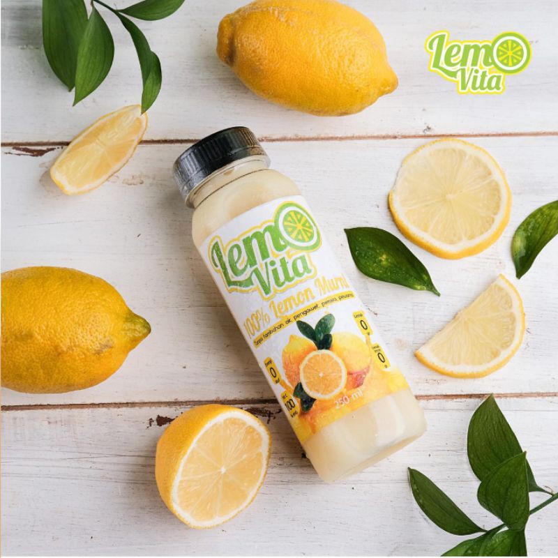 	 Sari Lemon Murni Untuk Diet Detox dan Antioksidan Lomovita BPOM	