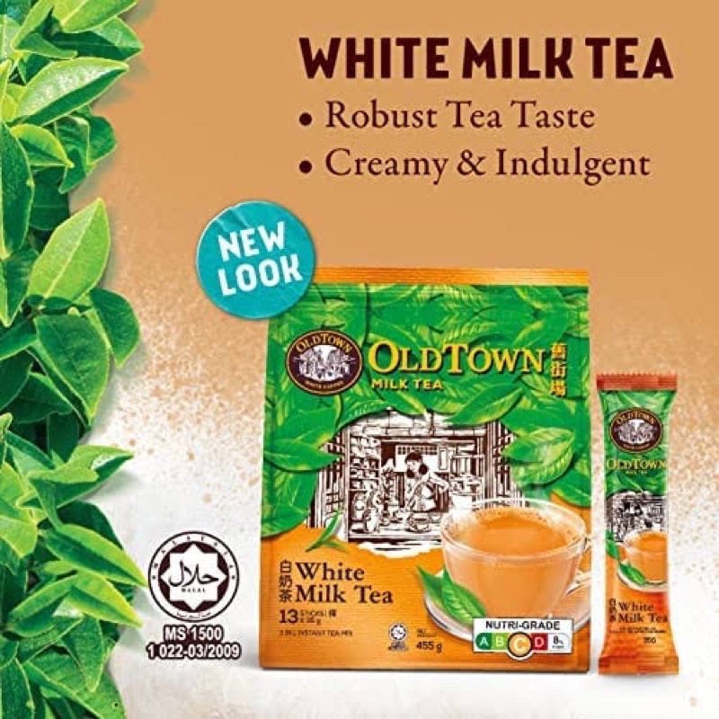 

AKEH Old Town White Milk Tea Oldtown Teh Susu Malaysia 1Pack Isi 13