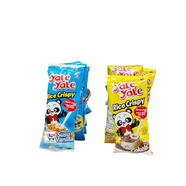 

Yale Yale Rice Crispy Sereal Vanilla Cokelat isi 10 pcs