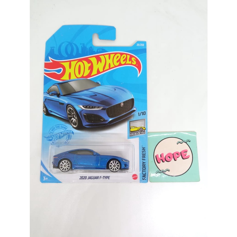 Hot Wheels 2020 Jaguar F-Type Diecast Mobil Original Mattel