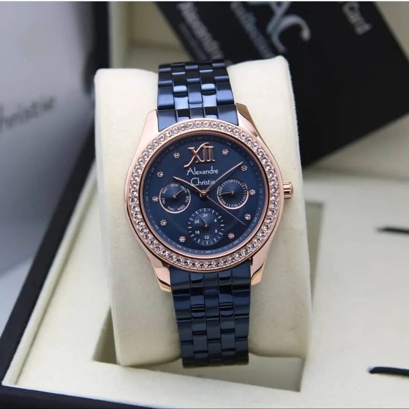 Jam Tangan Wanita Original Alexandre Christie AC2496BF