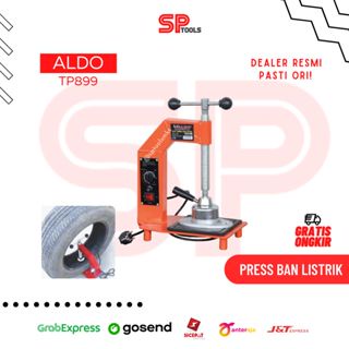 ALAT TUBLES TAMBAL BAN ELEKTRIK / PRESS PRES PEMANAS BAN LISTRIK 900W ALDO TP899 / TP 899
