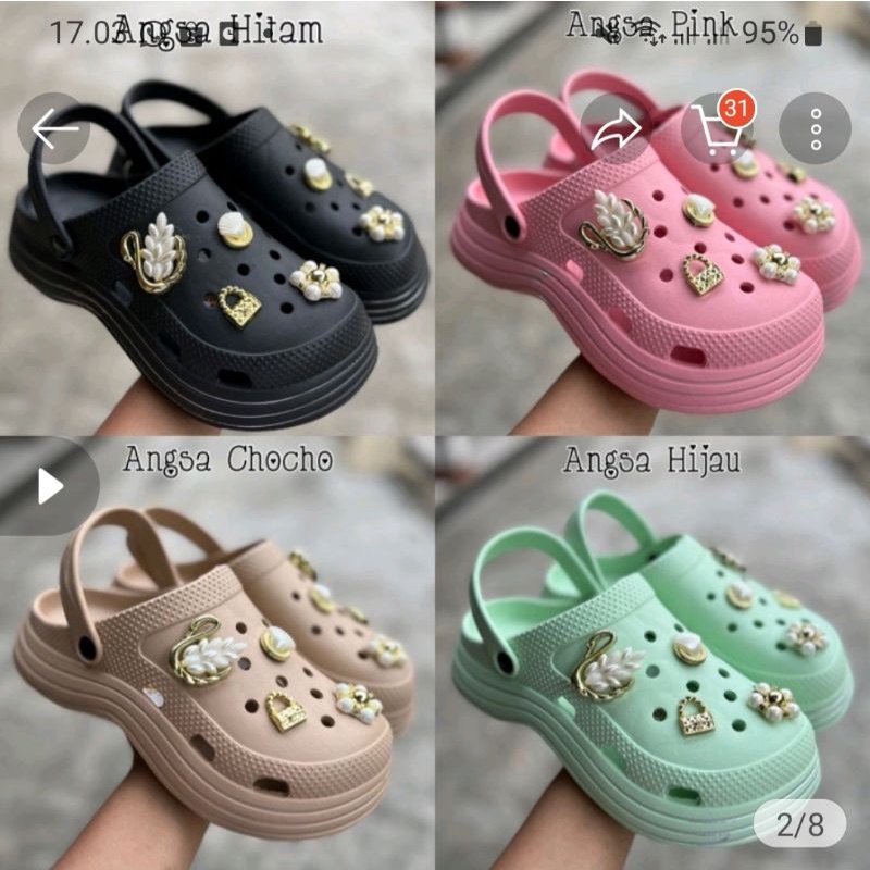 SANDAL BAIM FUJI CROCS DEWASA
