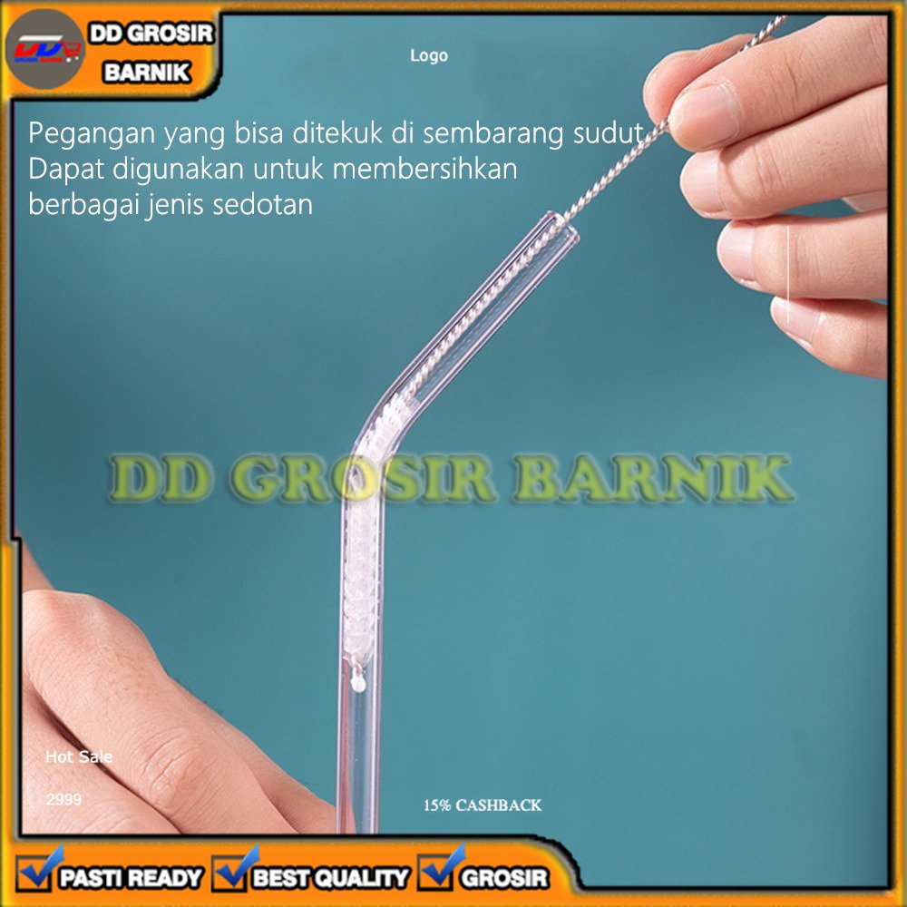 [DGB] SIKAT PEMBERSIH SEDOTAN STAINLESS BRUSH STRAW