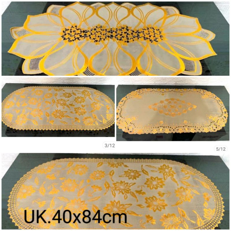 (COD) Taplak Meja UK.40x84cm / Taplak Meja Murah / Taplak