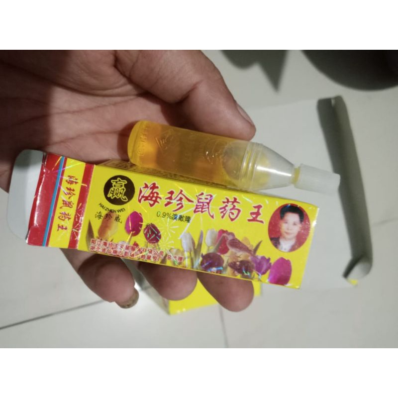 (bisa retur)racun tikus cair kuning 0.9% garansi tikus mati