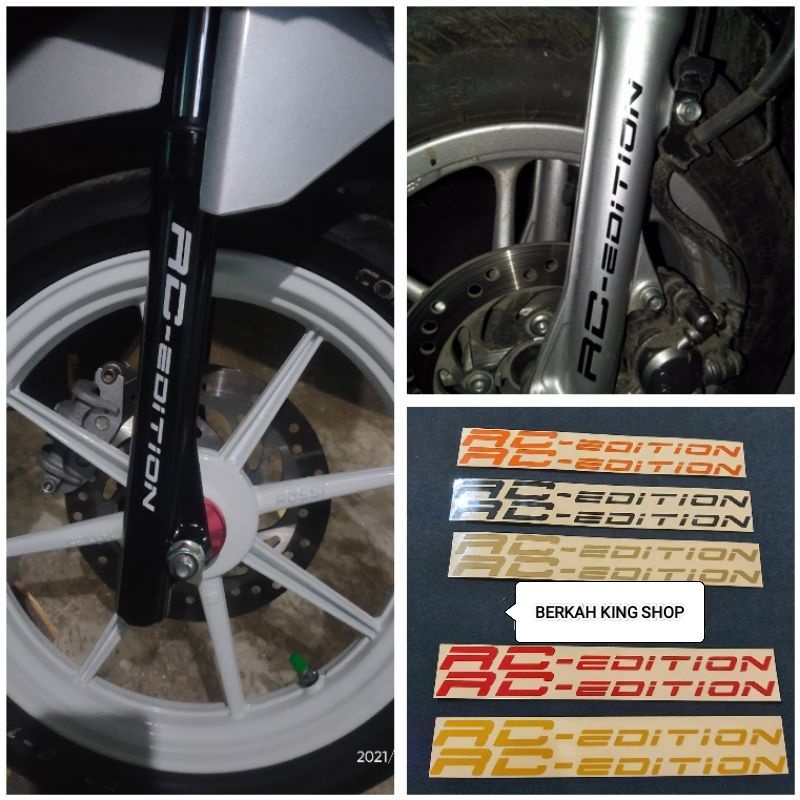 STICKER SHOCK DEPAN RC EDITION CUTTING