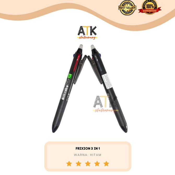 

SALE Pulpen Pilot Frixion Clicker 3 in 1 ( Pulpen 3 Warna) atk