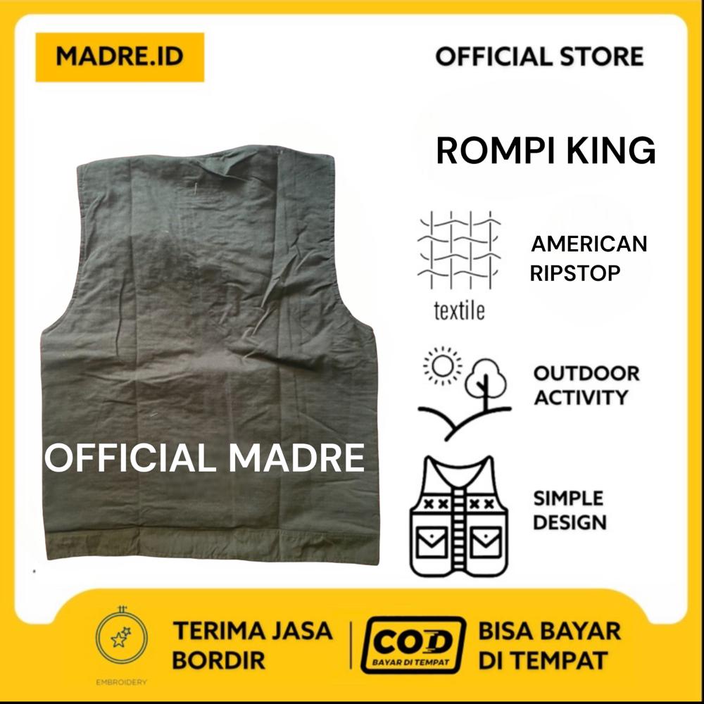 King Series - Rompi Lapangan Tactical Pdl Outdoor