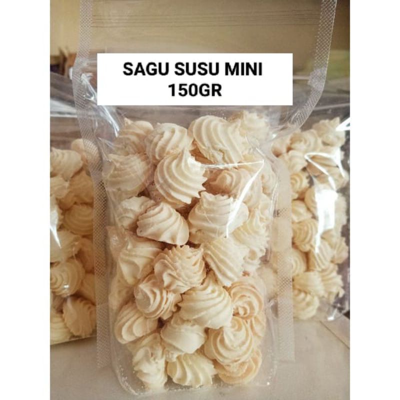 

KUE SAGU SUSU MINI 150 GR MIRASA