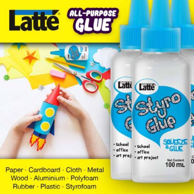 

[Produk 4848] Lem Latte Styro Glue / UHU / 100ml / Twist Big Sale ～