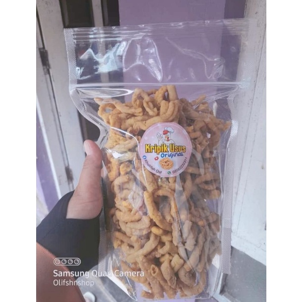 

KRIPIK USUS -KEMASAN500GR