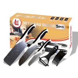Pisau set keramik/Pisau dapur import