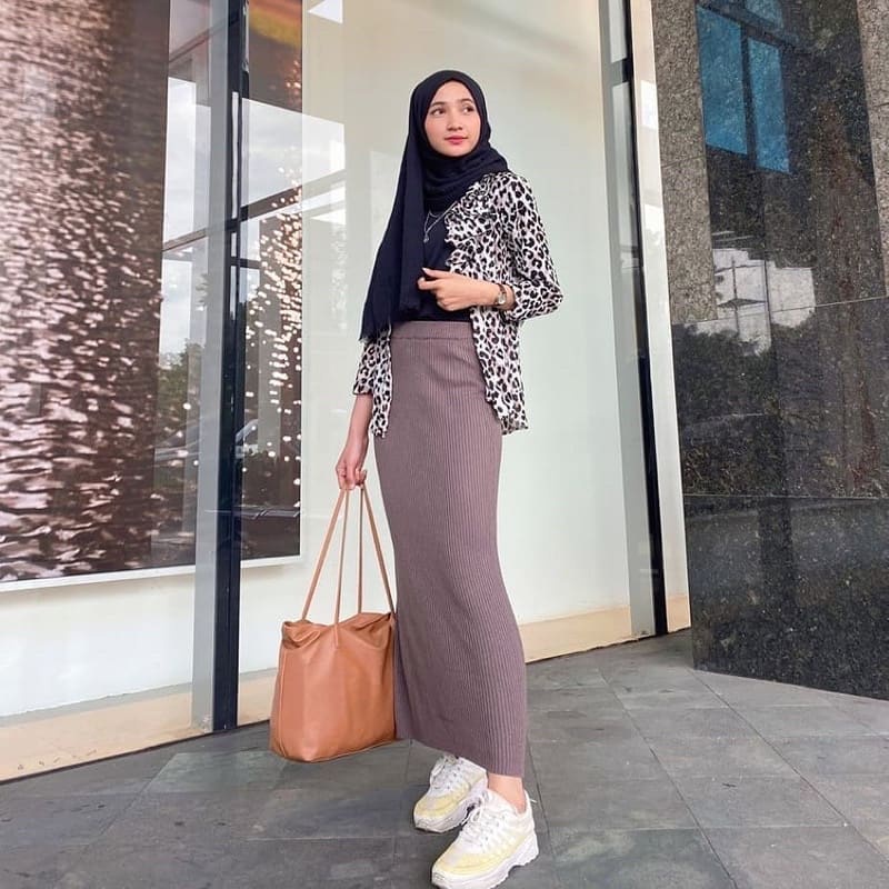 ROK RAJUT SPAN PREMIUM, KNIT SKIRT