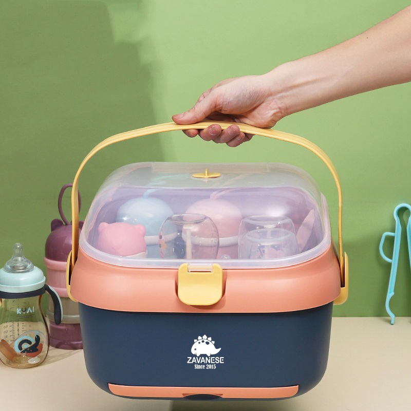 *COD* Rak Pengering Botol Bayi Zavanese Perlengkapan Bayi - Pengering Botol Gelas Serbaguna-4