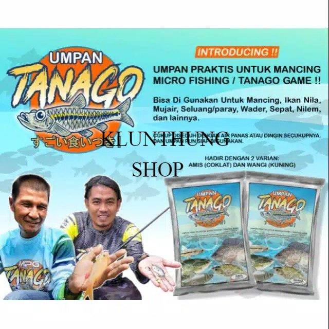 KLUNTHUNGSHOP umpan pancing pelet tanago murah laris semarang