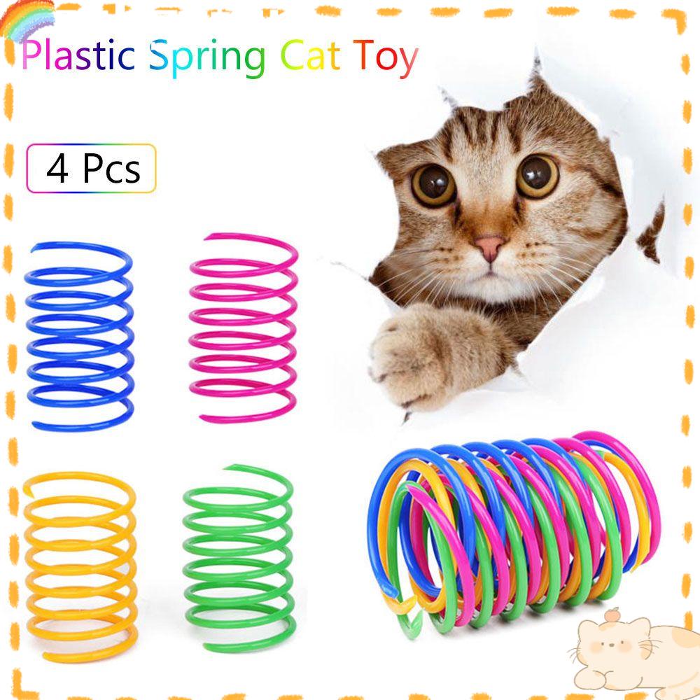 Solighter Cat Spring Lucu Colorful Spiral Kitten