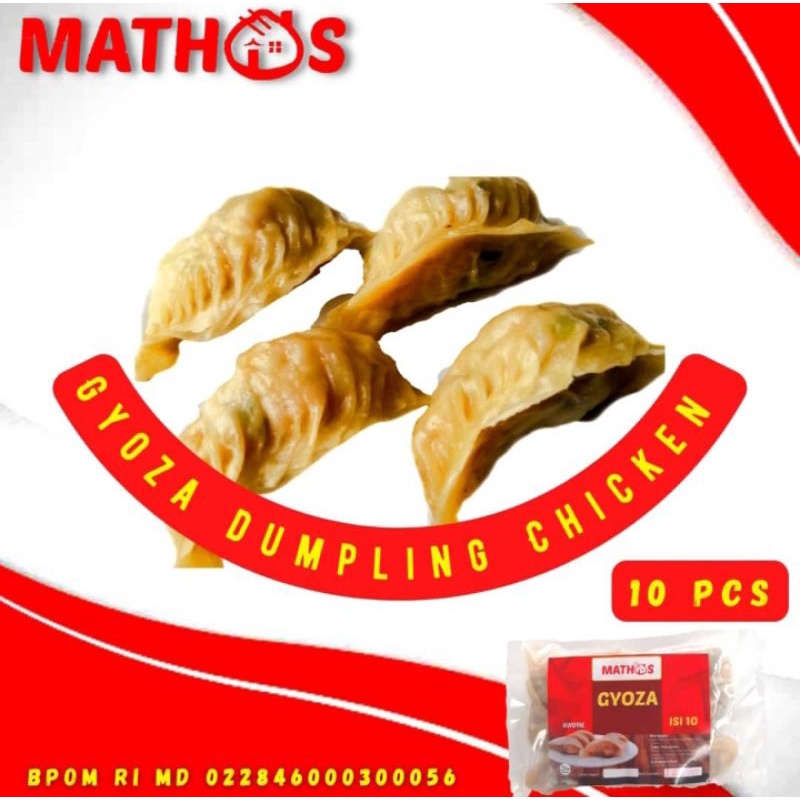 

Mathos Gyoza Dumpling Chicken isi 10