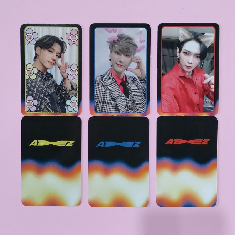 [READY] UNOFFICIAL BROADCAST PHOTOCARD ATEEZ