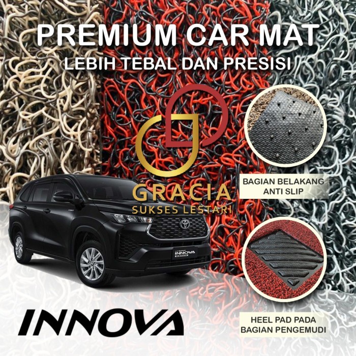 KARPET MOBIL PREMIUM TOYOTA INNOVA ZENIX MIE BIHUN 2 WARNA