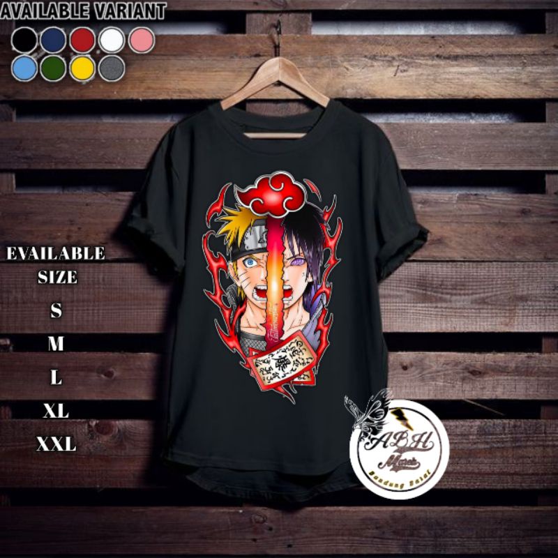 Baju Kaos T-shirt Distro anak laki-laki/perempuan Gambar anime NARUTO bagus/murah/import baju anak g