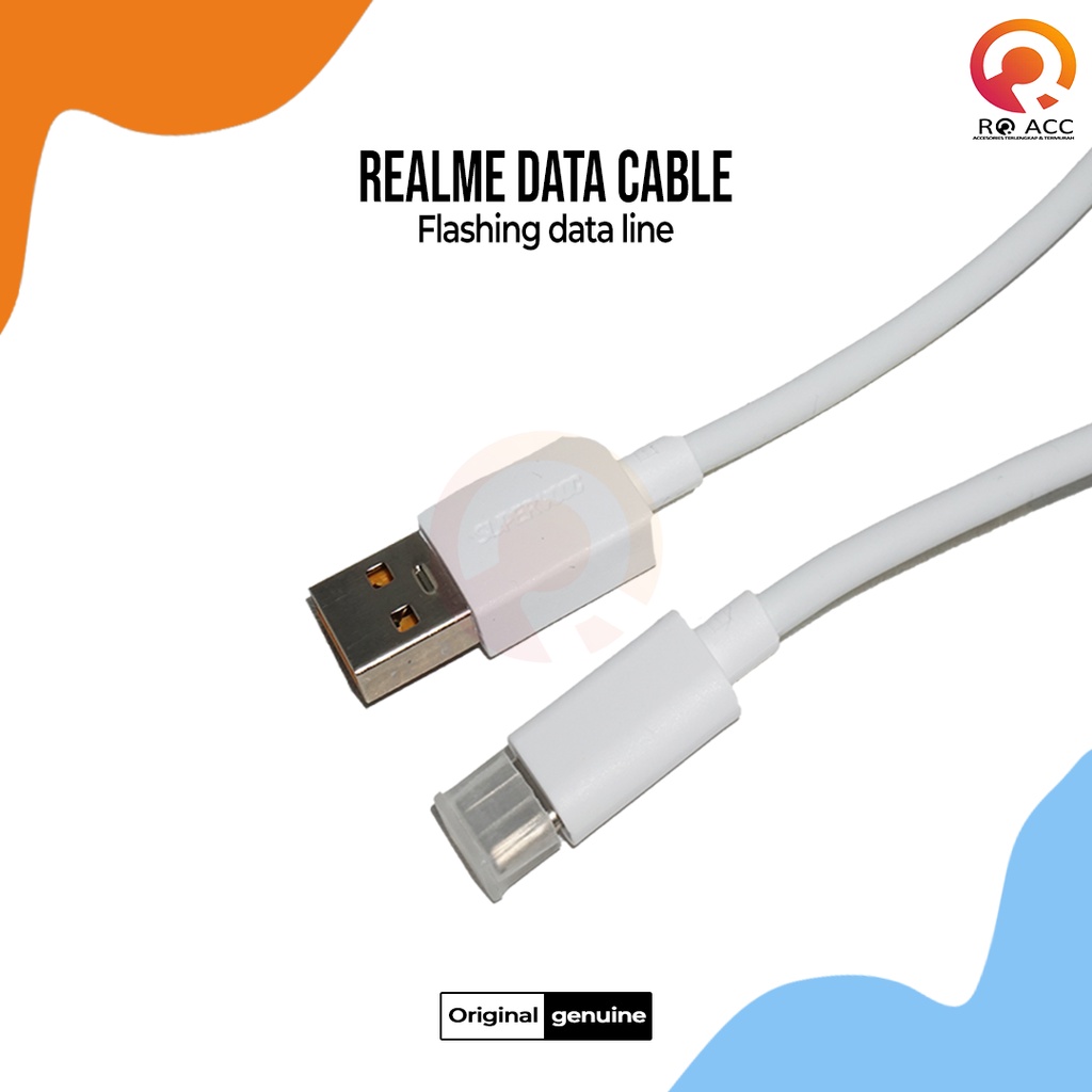 [RO ACC] TYPE C REALME KABEL DATA MODEL VOOC ORIGINAL ALL TIPE HP