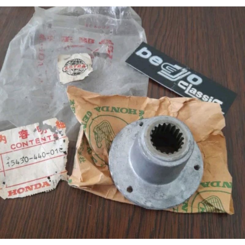 rotor pompa oli topi meksiko honda GL100 GL125 GLMax GLpro mega pro tiger asli ori original japan 15