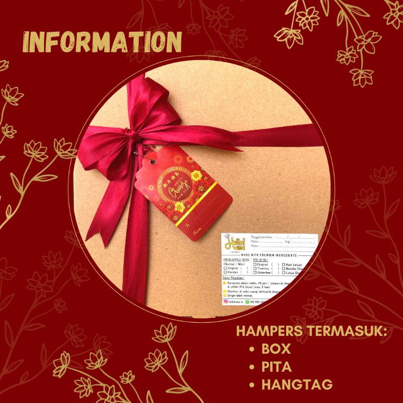 

CNY Hampers Mini Polo Bun dan Pie Susu