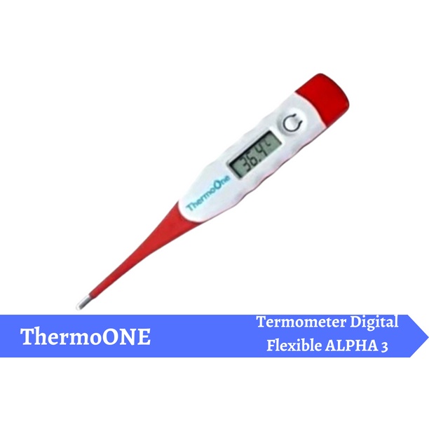 Termometer Digital Flexible Alpha 3 / Termometer Digital Onemed  ThermoOne  Alpha 3