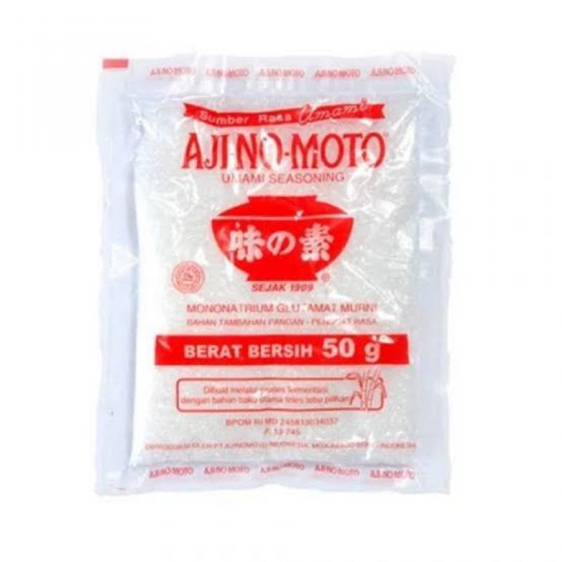 

MICIN AJINOMOTO 50 GRAM PENYEDAP RASA MASAKAN BUMBU MASAK INSTAN MICIN SASA