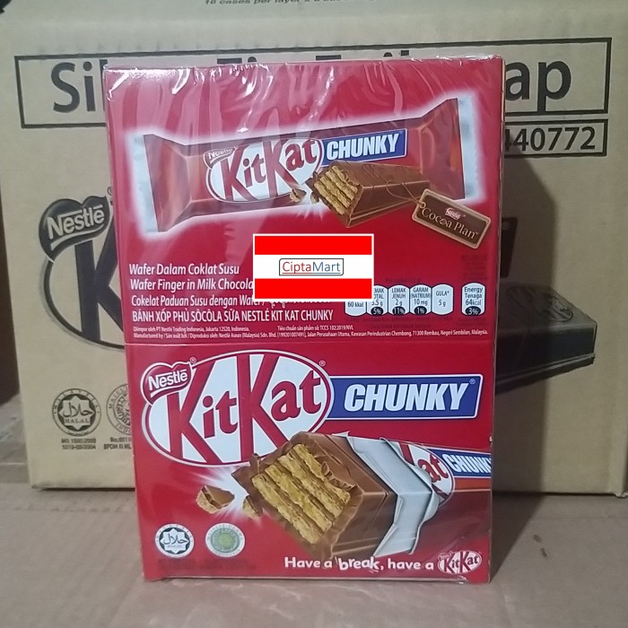 

Nestle KitKat Chunky 24x38gr