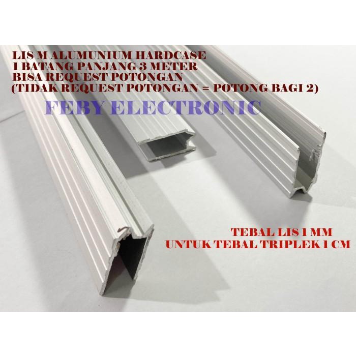 Lis M Alumunium Box Hardcase Siku Harkes (1 Batang 3 Meter)