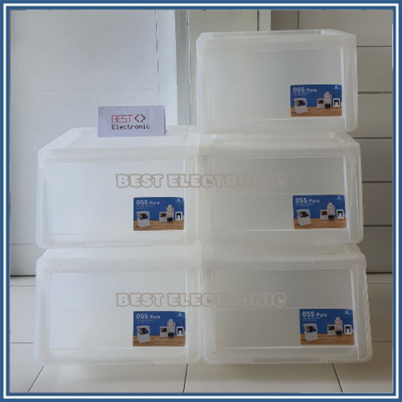 OLYMPLAST OSS PURE STORAGE SOLUTION / CONTAINER BOX / KOTAK PENYIMPANAN SERBAGUNA