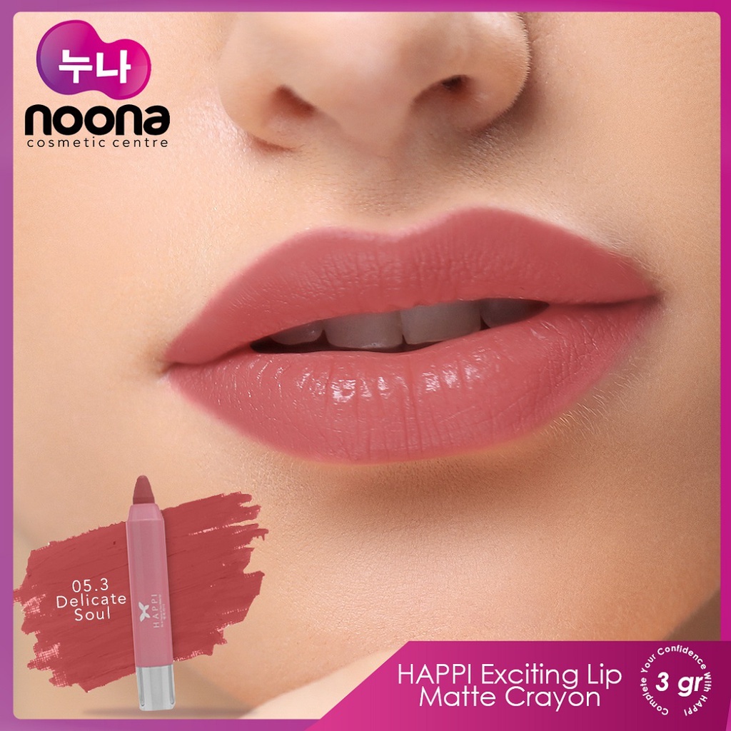 HAPPI EXCITING LIP MATTE CRAYON 3 GR -NJ