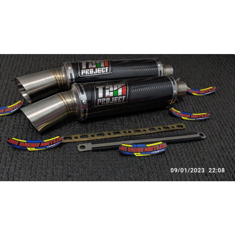 Knalpot TZM Karbon inlet 38 dan 50mm