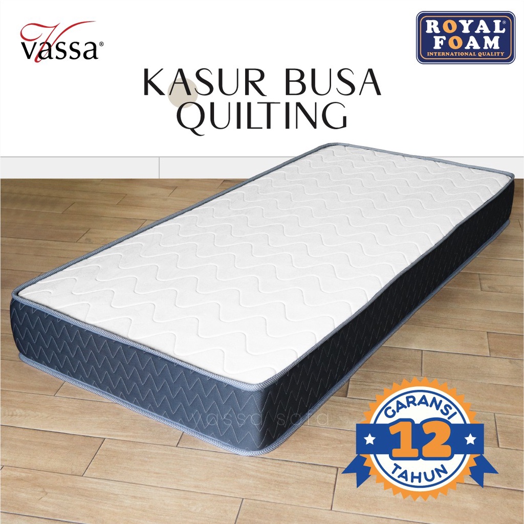 kasur busa vassa quilting tipe Luxury / Royal foam inside