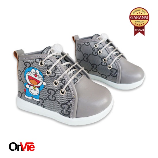 Sepatu Boots Anak Perempuan Doraemon / GG Boots Kids Korean