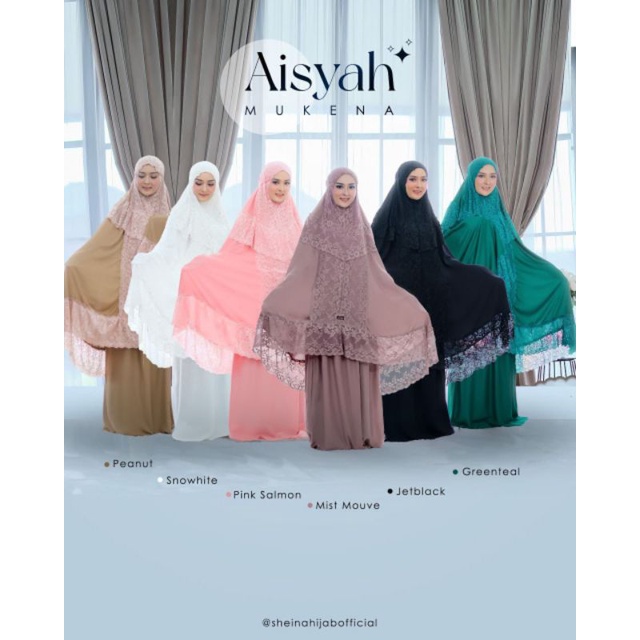 Open PO Mukena Aisyah by Sheina Hijab