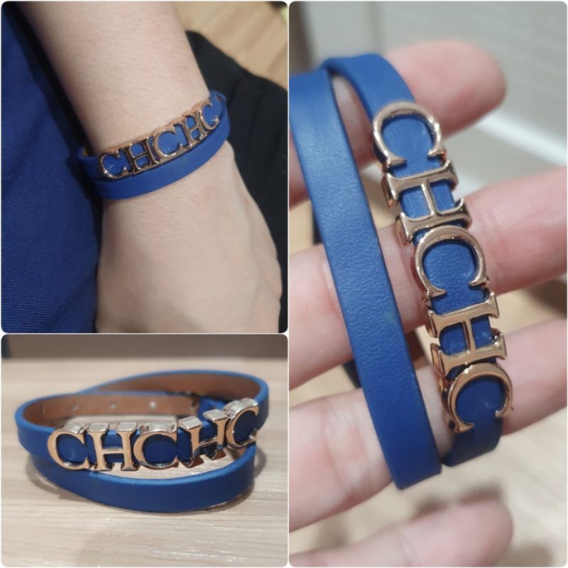 Gelang kulit branded band model lilit Gelang kulit CH import 991