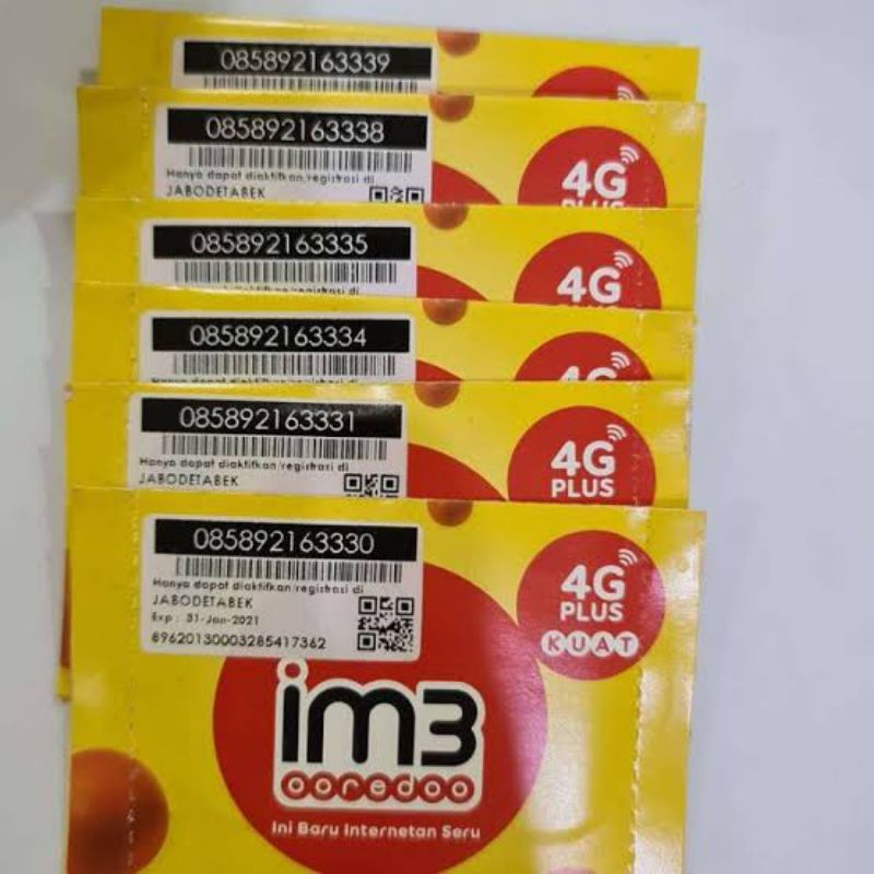 discon kartu perdana indosat blm aktif