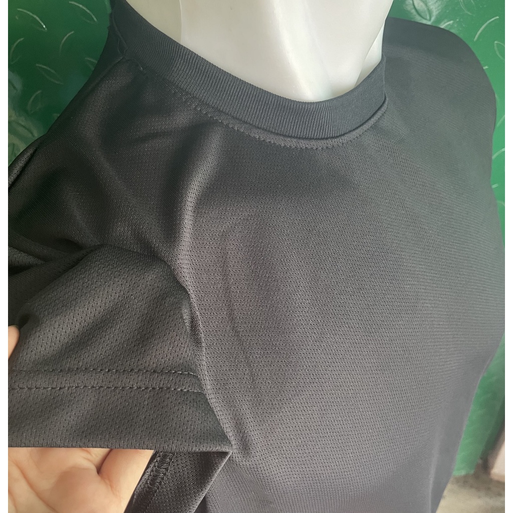 Kaos Dryfit Hitam Polos - Kaos Dryfit Polos - Jersey Polos